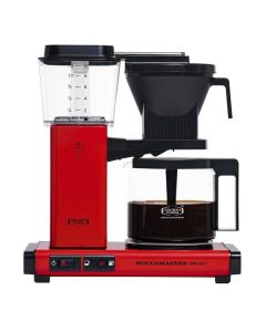 Moccamaster Select Filtre Kahve Makinesi Cam Potlu Kırmızı
