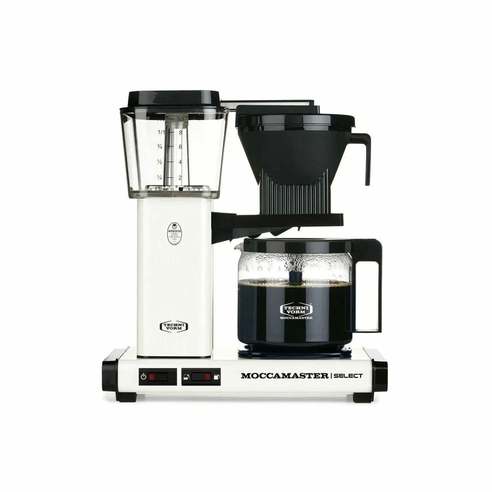 Moccamaster Select Filtre Kahve Makinesi Cam Potlu Krem