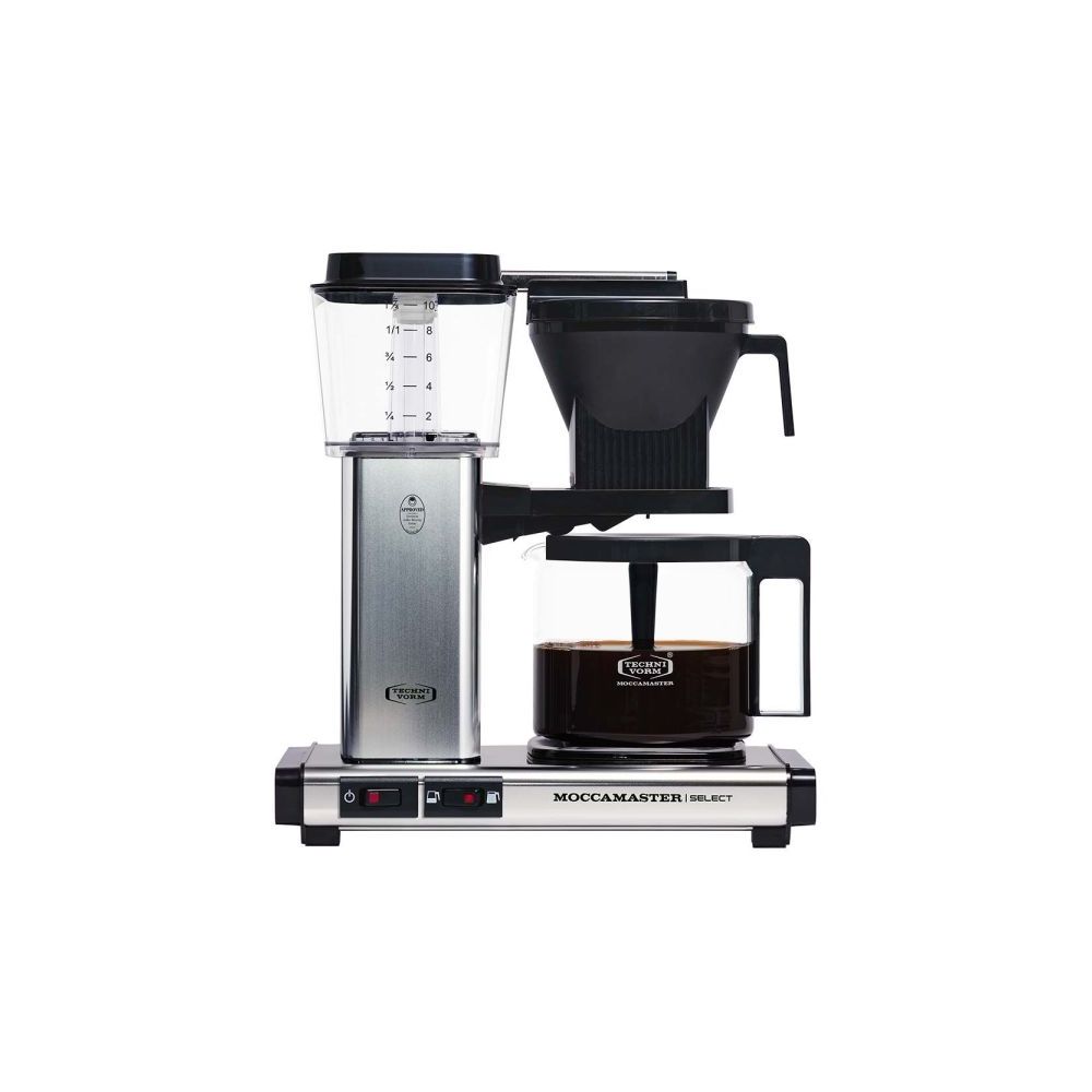 Moccamaster Select Filtre Kahve Makinesi Cam Potlu Inox