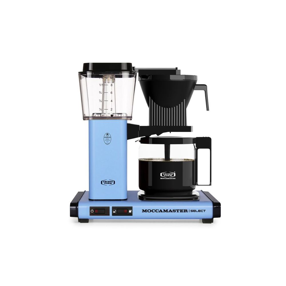 Moccamaster Select Filtre Kahve Makinesi Cam Potlu Mavi